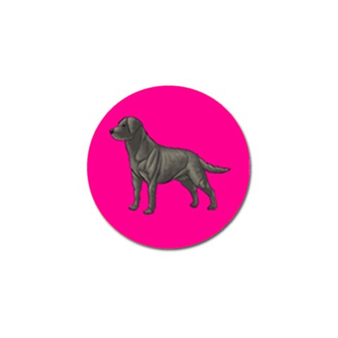 BP Black Labrador Retriever Dog Gifts Golf Ball Marker (4 pack) from ArtsNow.com Front