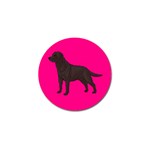 BP Chocolate Labrador Retriever Dog Gifts Golf Ball Marker (10 pack)