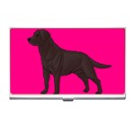BP Chocolate Labrador Retriever Dog Gifts Business Card Holder