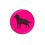 BP Chocolate Labrador Retriever Dog Gifts Hat Clip Ball Marker