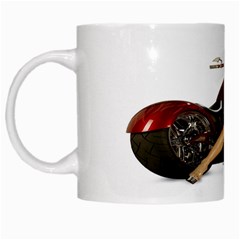 Red Hot Cruiser White Mug from ArtsNow.com Left
