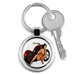 Red Hot Cruiser Key Chain (Round)