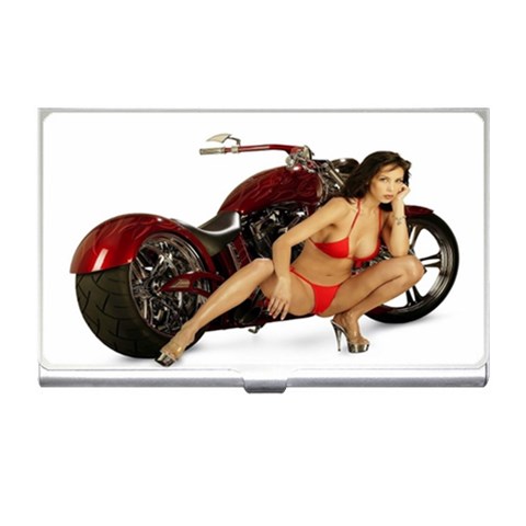 Red Hot Cruiser Business Card Holder from ArtsNow.com Front