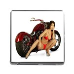 Red Hot Cruiser Memory Card Reader with Storage (Square)