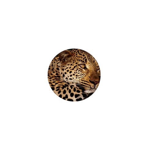 Male Leopard 1  Mini Button from ArtsNow.com Front