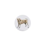 BW Yellow Labrador Retriever Dog Gifts 1  Mini Magnet