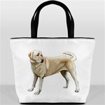 BW Yellow Labrador Retriever Dog Gifts Bucket Bag