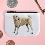 BW Yellow Labrador Retriever Dog Gifts Mini Coin Purse