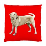 BR Yellow Labrador Retriever Dog Gifts Cushion Case (One Side)