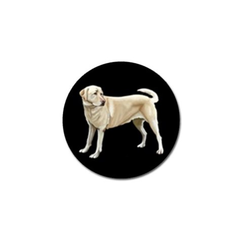 BB Yellow Labrador Retriever Dog Gifts Golf Ball Marker (10 pack) from ArtsNow.com Front