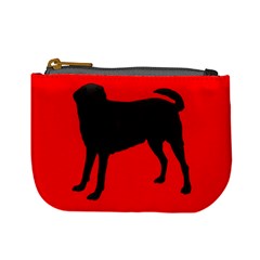 BR Black Labrador Retriever Dog Gifts Mini Coin Purse from ArtsNow.com Front