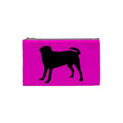 BP Black Labrador Retriever Dog Gifts Cosmetic Bag (Small) from ArtsNow.com Front