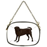 BW Chocolate Labrador Retriever Dog Gifts Chain Purse (One Side)