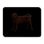 BB Chocolate Labrador Retriever Dog Gifts Small Mousepad