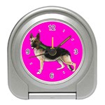 German Shepherd Alsatian Dog Gifts BP Travel Alarm Clock