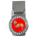 Dachshund Dog Gifts Red BR Money Clip (CZ)
