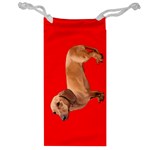 Dachshund Dog Gifts Red BR Jewelry Bag
