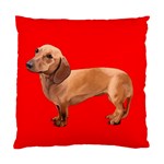Dachshund Dog Gifts Red BR Cushion Case (One Side)