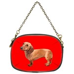 Dachshund Dog Gifts Red BR Chain Purse (Two Sides)