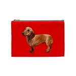 Dachshund Dog Gifts Red BR Cosmetic Bag (Medium)
