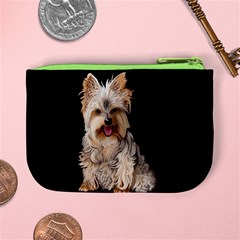 Yorkshire Terrier Yorkie Dog Gifts BW Mini Coin Purse from ArtsNow.com Back