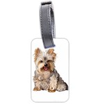 Yorkshire Terrier Yorkie Dog Gifts BW Luggage Tag (two sides)