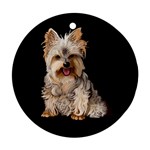 Yorkshire Terrier Yorkie Dog Gifts BB Ornament (Round)