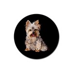 Yorkshire Terrier Yorkie Dog Gifts BB Rubber Round Coaster (4 pack)
