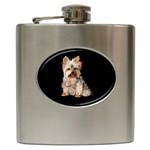 Yorkshire Terrier Yorkie Dog Gifts BB Hip Flask (6 oz)