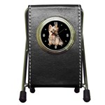 Yorkshire Terrier Yorkie Dog Gifts BB Pen Holder Desk Clock