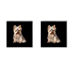 Yorkshire Terrier Yorkie Dog Gifts BB Cufflinks (Square)