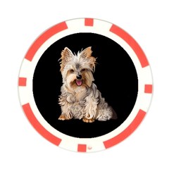 Yorkshire Terrier Yorkie Dog Gifts BB Poker Chip Card Guard (10 pack) from ArtsNow.com Front