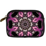 Fractal Serpent Mandala-015 Digital Camera Leather Case