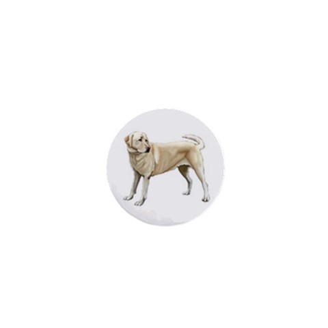 Yellow Labrador Retriever 1  Mini Button from ArtsNow.com Front