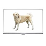 Yellow Labrador Retriever Business Card Holder