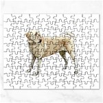 Yellow Labrador Retriever Jigsaw Puzzle (Rectangular)