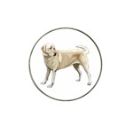 Yellow Labrador Retriever Hat Clip Ball Marker (10 pack)