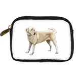 Yellow Labrador Retriever Digital Camera Leather Case