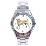 Yellow Labrador Retriever Stainless Steel Analogue Men’s Watch