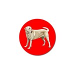 Yellow Labrador Retriever Golf Ball Marker (4 pack)