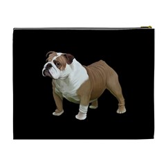British Bulldog Gifts BW Cosmetic Bag (XL) from ArtsNow.com Back