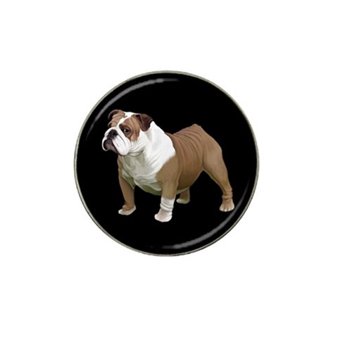 British Bulldog Gifts BB Hat Clip Ball Marker from ArtsNow.com Front