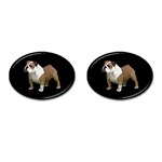 British Bulldog Gifts BB Cufflinks (Oval)