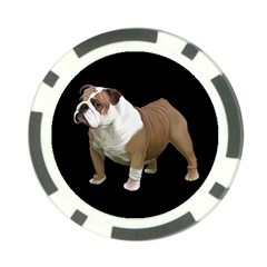 British Bulldog Gifts BB Poker Chip Card Guard from ArtsNow.com Front