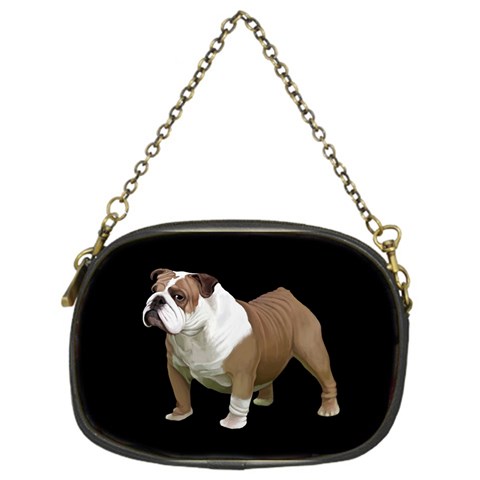 British Bulldog Gifts BB Chain Purse (One Side) from ArtsNow.com Front
