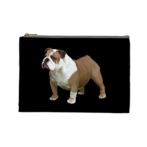 British Bulldog Gifts BB Cosmetic Bag (Large) from ArtsNow.com Front