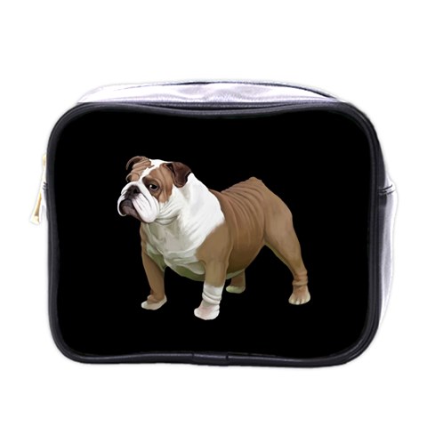 British Bulldog Gifts BB Mini Toiletries Bag (One Side) from ArtsNow.com Front