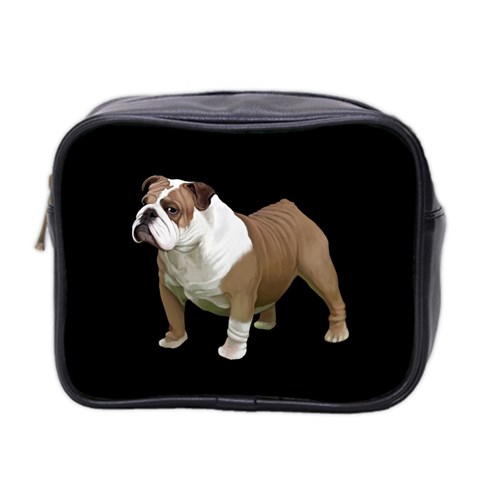 British Bulldog Gifts BB Mini Toiletries Bag (Two Sides) from ArtsNow.com Front