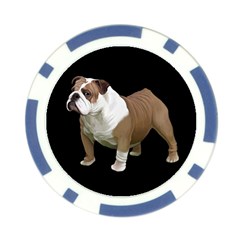 British Bulldog Gifts BR Poker Chip Card Guard from ArtsNow.com Back