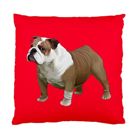 British Bulldog Gifts BR Cushion Case (One Side) from ArtsNow.com Front